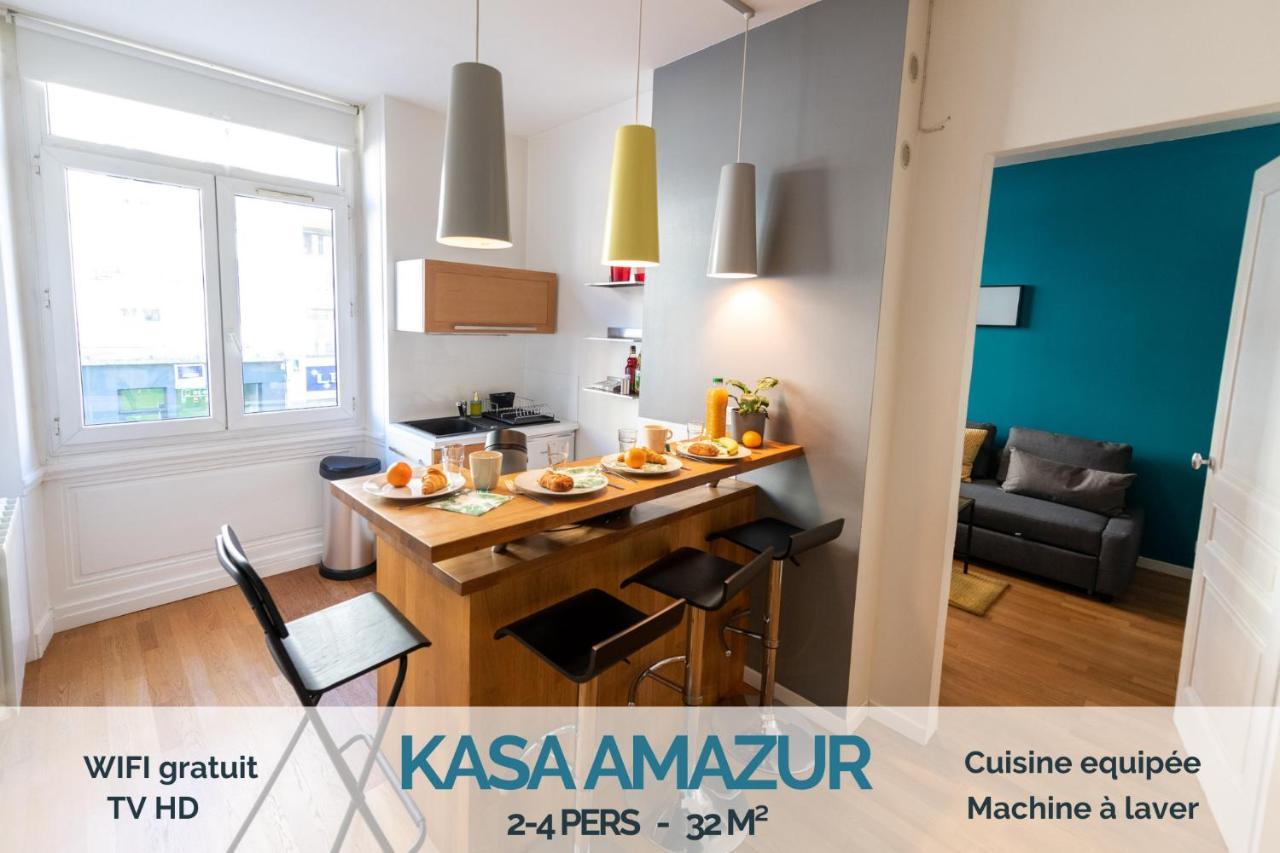 Kasa Amazur - Centre Ville & Cosy Сент-Этьен Экстерьер фото